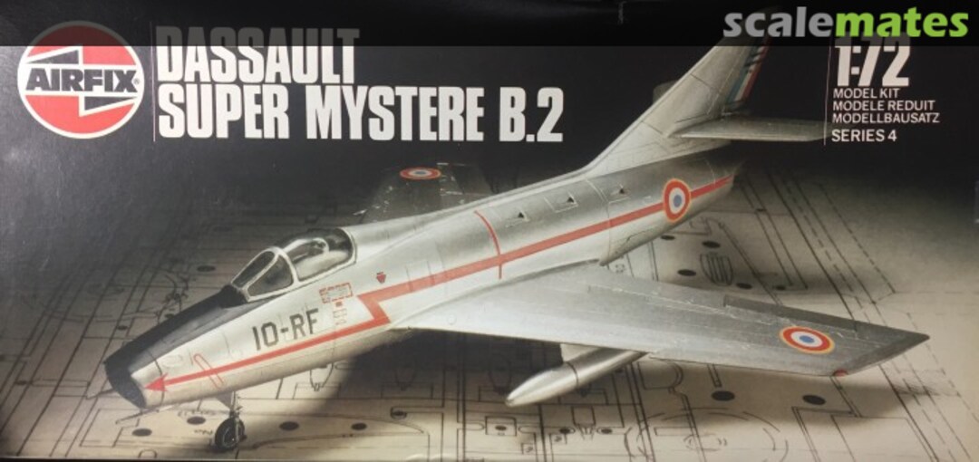 Boxart Dassault Super Mystere B.2 04031 Airfix Boxart Dassault Super Mystere B.2 04031 Airfix