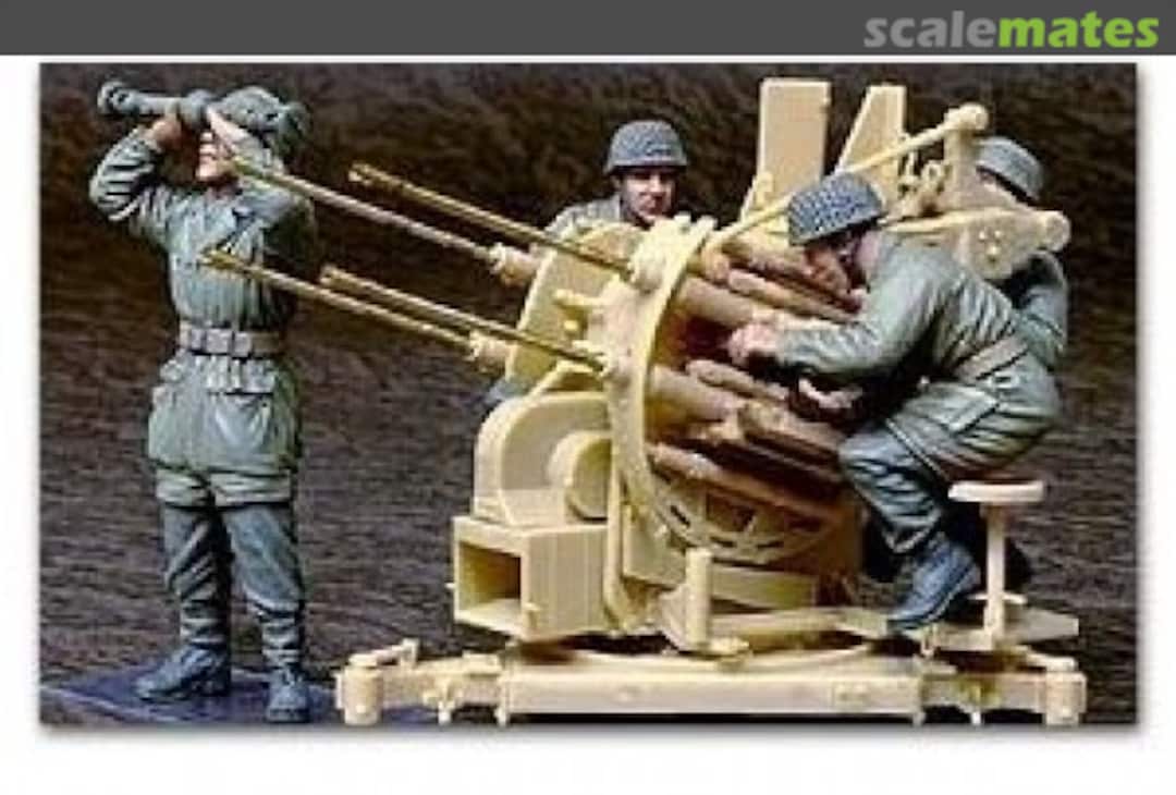 Boxart Flak 38 Gun Crew (4 Figures) HF700 Hobby Fan Boxart Flak 38 Gun Crew (4 Figures) HF700 Hobby Fan