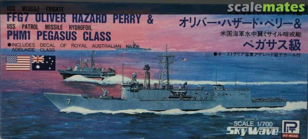 Boxart FFG-7 Oliver Hazard Perry & PHM-1 Pegasus Class 54 Pit-Road Boxart FFG-7 Oliver Hazard Perry & PHM-1 Pegasus Class 54 Pit-Road