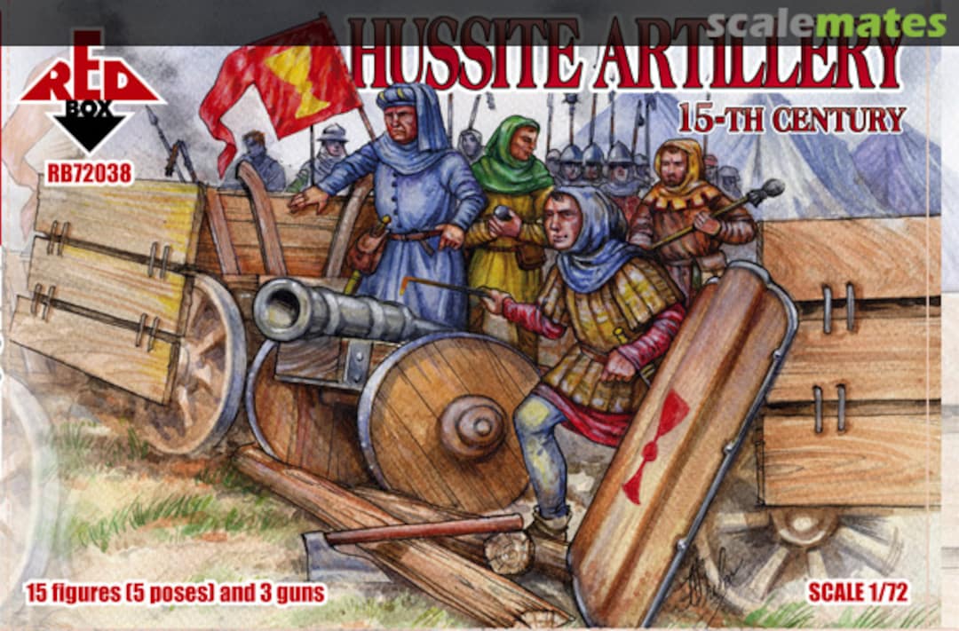 Boxart Hussite Artillery RB72038 Red Box