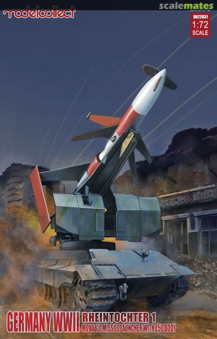 Boxart Rheintochter 1 Movable Missile Launcher UA72031 Modelcollect Boxart Rheintochter 1 Movable Missile Launcher UA72031 Modelcollect