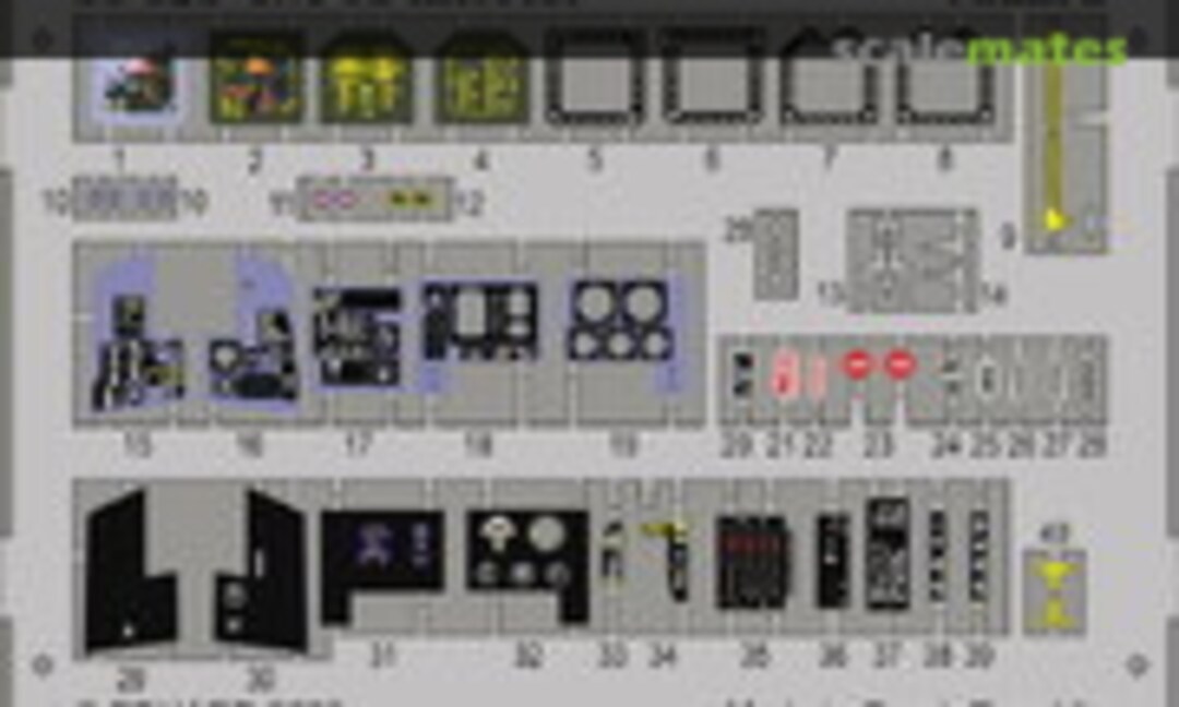 1:32 F/A-18 interior S.A. Zoom (Eduard 33025) 33025