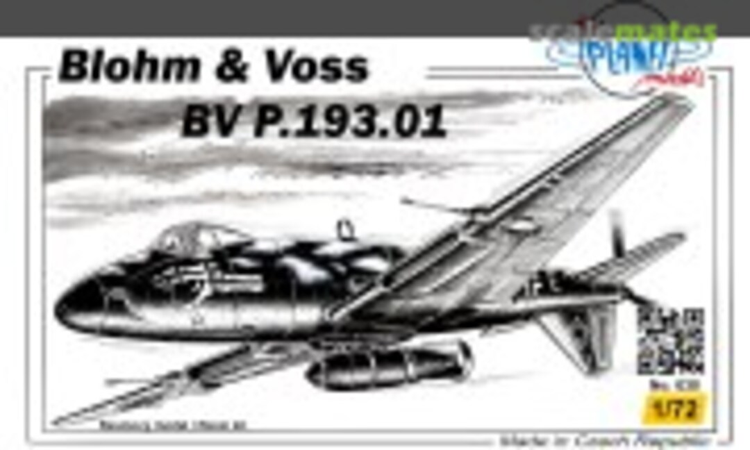 1:72 Blohm & Voss BV P.193.01 (Planet Models PLT030) PLT030