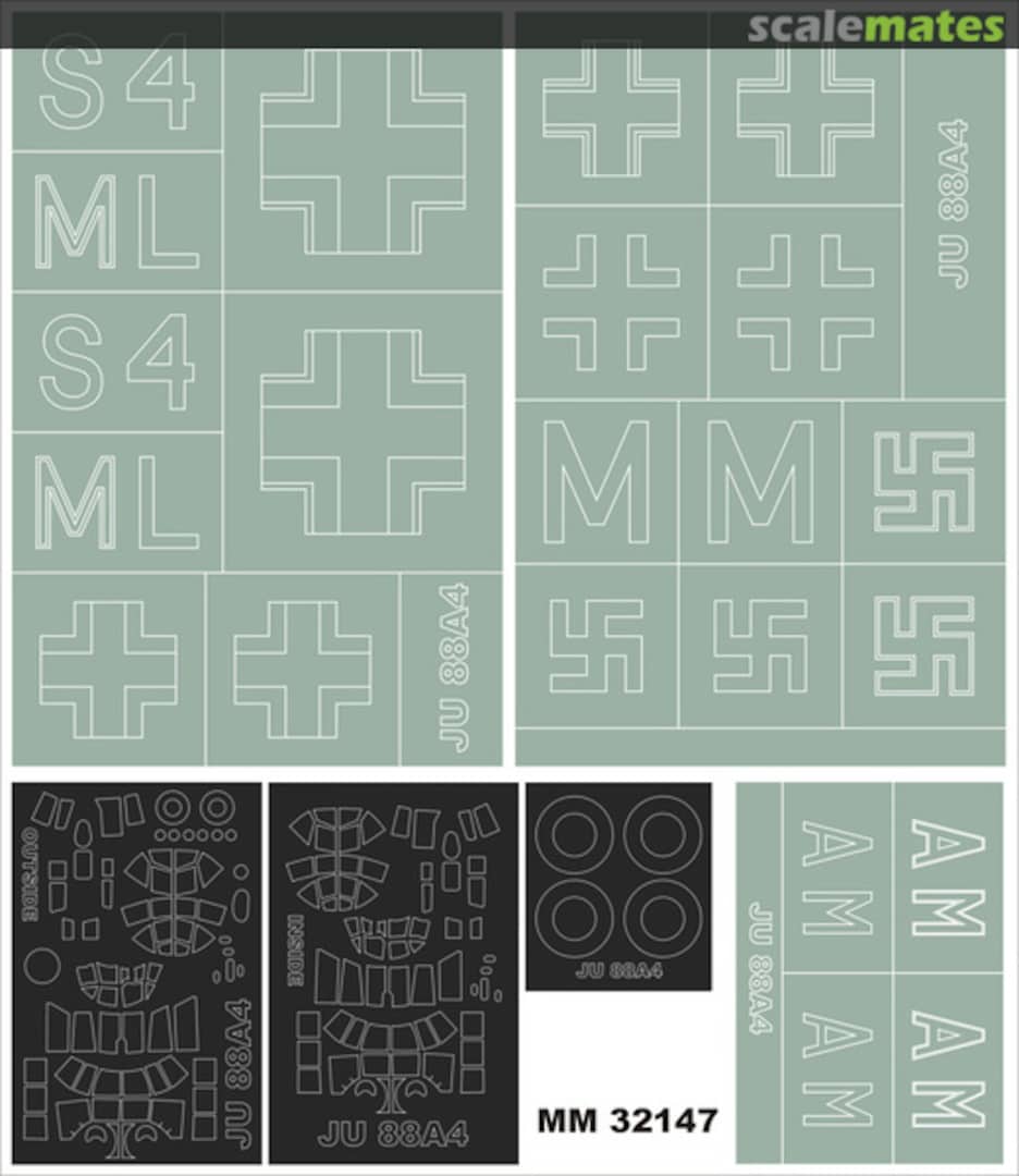Boxart Ju 88A-4 MM32147 Montex Boxart Ju 88A-4 MM32147 Montex