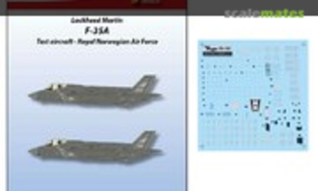 1:72 Lockheed-Martin F-35A - RNoAF (Vingtor Decals 72-131) 72-131