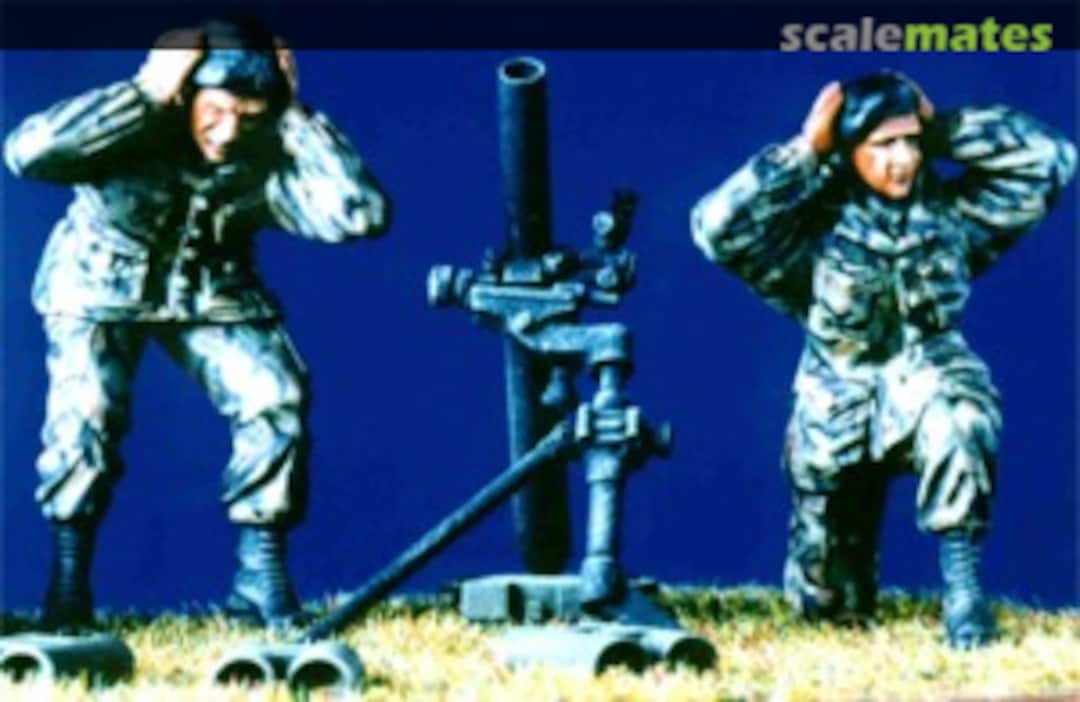 Boxart British Army L16A2 81mm Mortar, with crew FL-35-017 Firing Line Boxart British Army L16A2 81mm Mortar, with crew FL-35-017 Firing Line