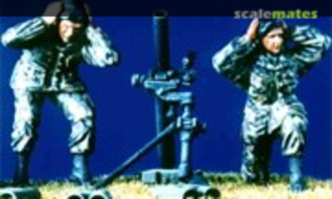 1:35 British Army L16A2 81mm Mortar, with crew (Firing Line FL-35-017) FL-35-017