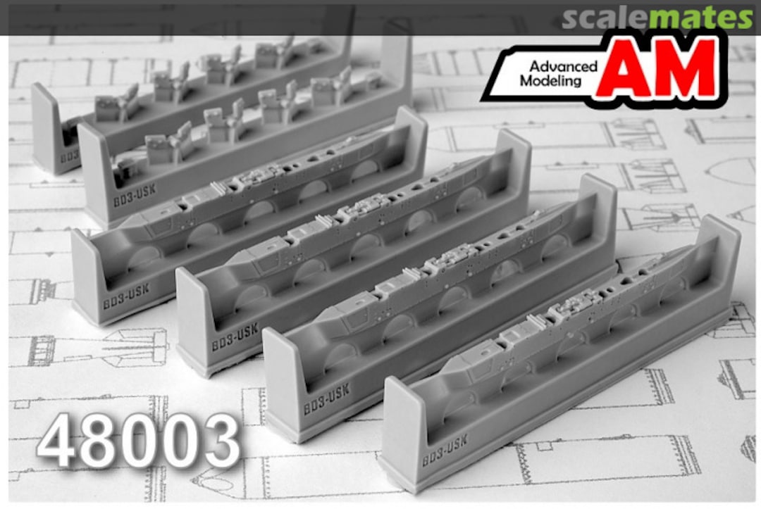 Boxart Beam holder BD3-USK-A 48003 Advanced Modeling Boxart Beam holder BD3-USK-A 48003 Advanced Modeling