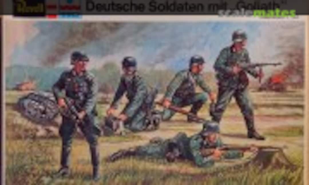 1:35 Deutsche Soldaten mit &quot;Goliath&quot; (Revell/ESCI H-2223)