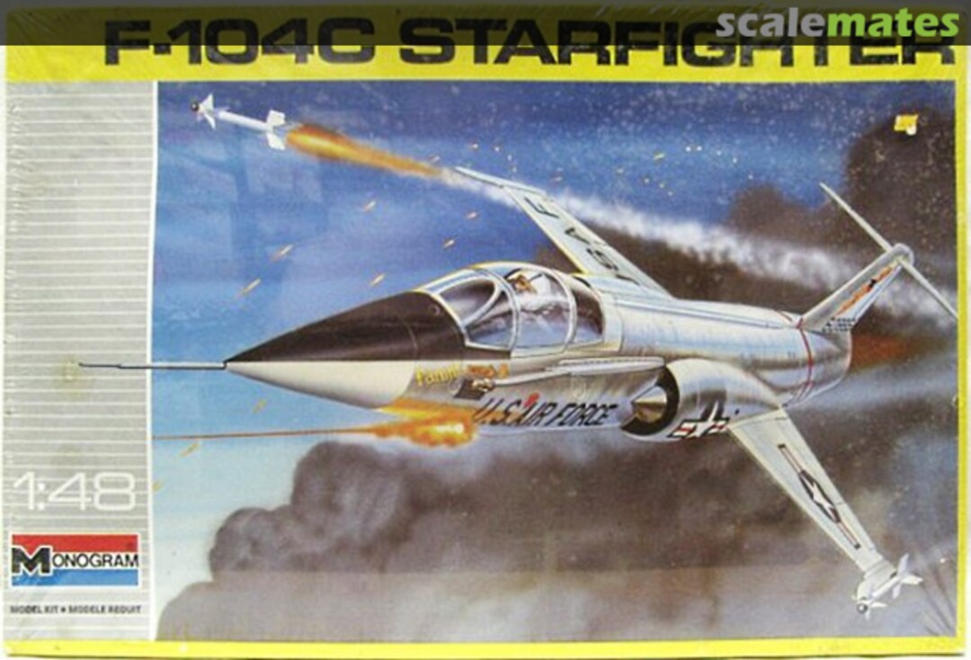 Boxart F-104C Starfighter 5455 Monogram Boxart F-104C Starfighter 5455 Monogram
