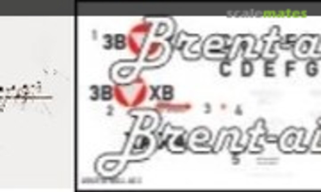 1:48 Agusta Bell 47 (Brent-Air-Decals HM48213) HM48213