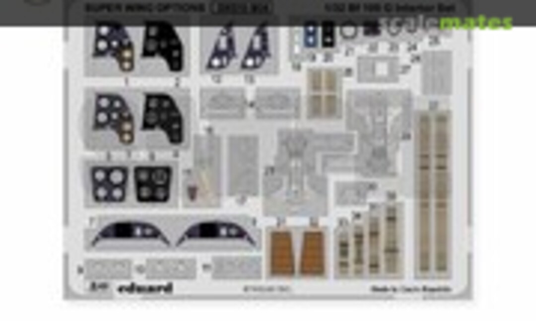 1:32 Bf 109 G interior set (Zoukei-Mura SWS18-M04) SWS18-M04