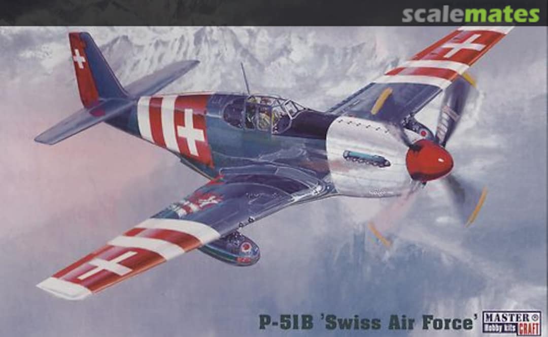 Boxart P-51B 'Swiss Air Force' C-51 MasterCraft Boxart P-51B 'Swiss Air Force' C-51 MasterCraft