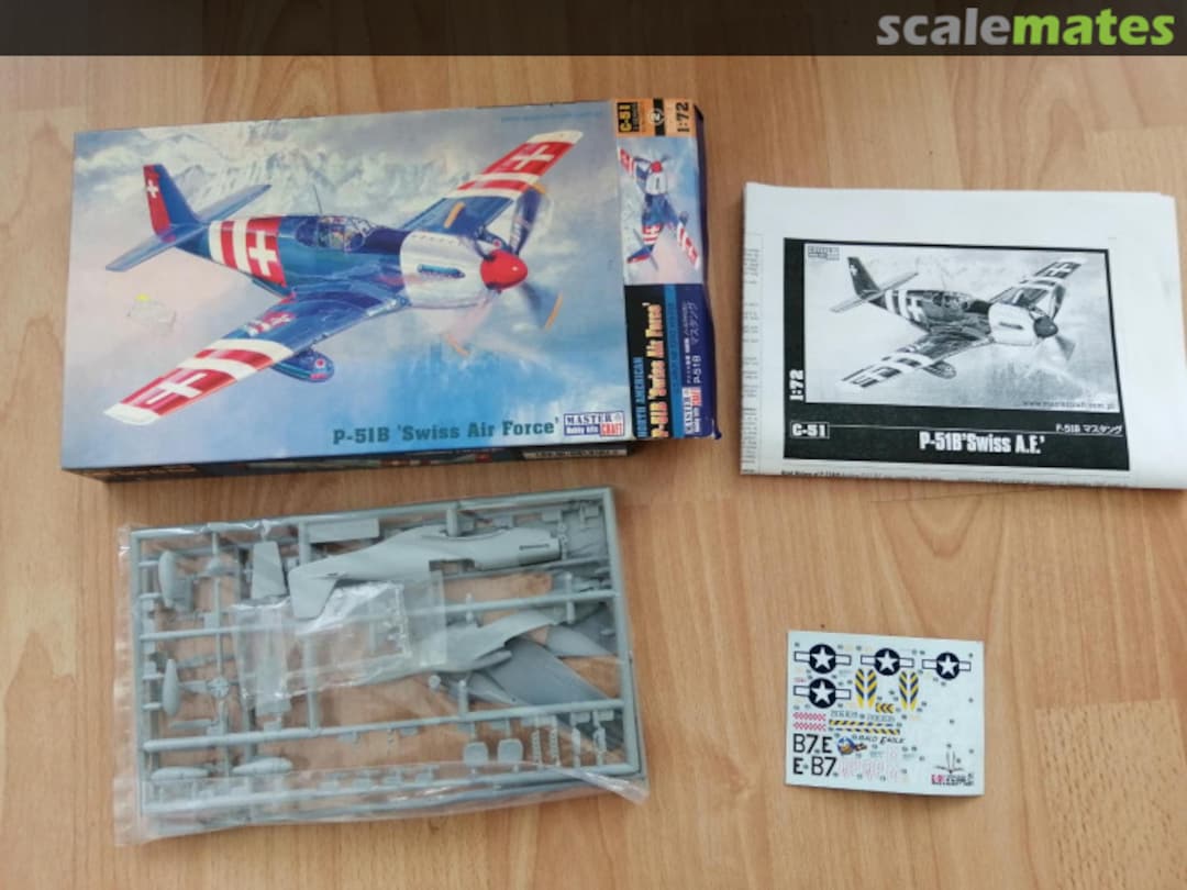 Contents P-51B 'Swiss Air Force' C-51 MasterCraft Contents P-51B 'Swiss Air Force' C-51 MasterCraft