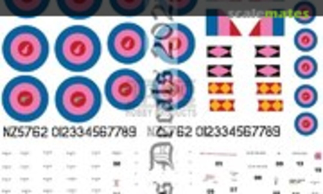 1:32 RNZAF Vampire FB5 1950 scheme (Oldmodels Decals OMD1494) OMD1494