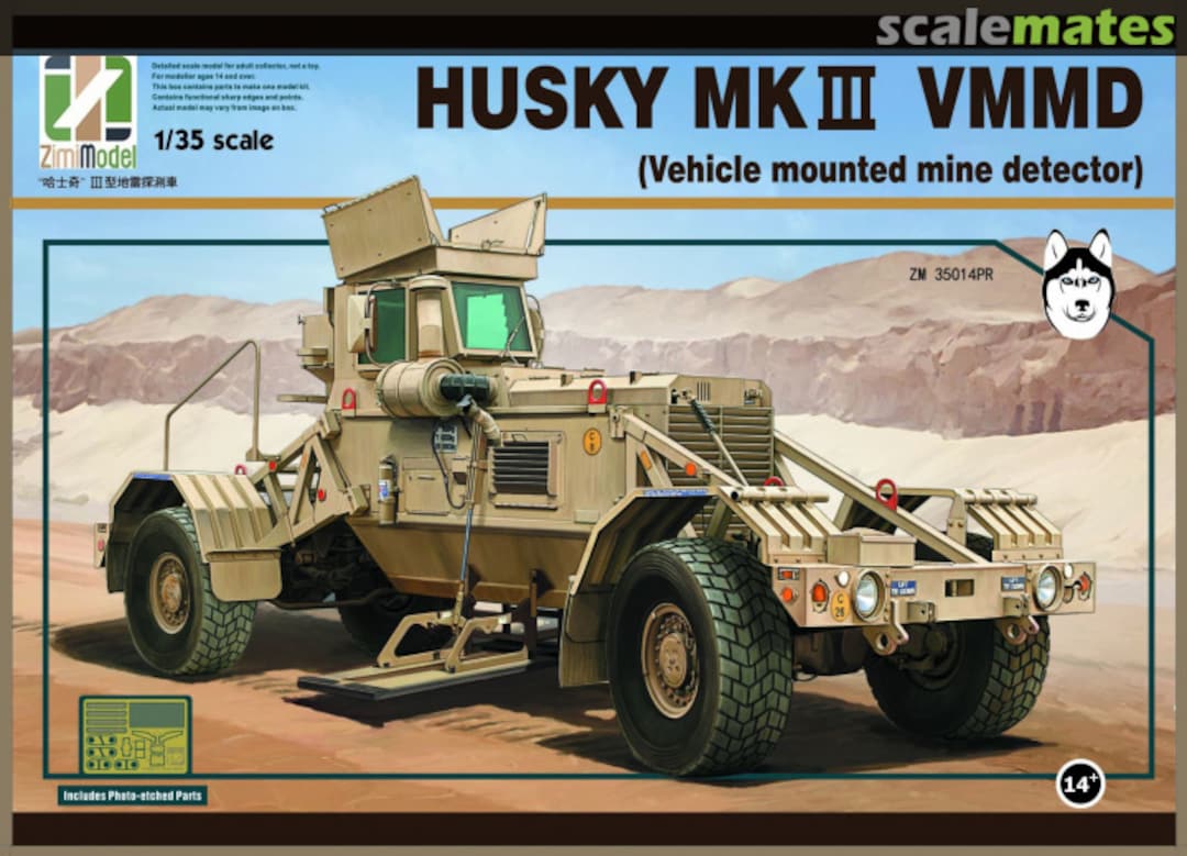 Boxart Husky Mk.III VMMD ZM35014P Zimi Model Boxart Husky Mk.III VMMD ZM35014P Zimi Model