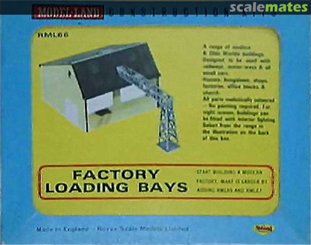 Boxart Factory Loading Bay RML.66 Model-Land (Tri-ang)