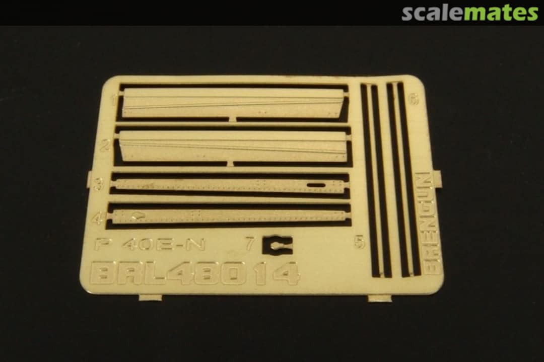 Boxart P-40 M,N canopy rail BRL48014 Brengun Boxart P-40 M,N canopy rail BRL48014 Brengun