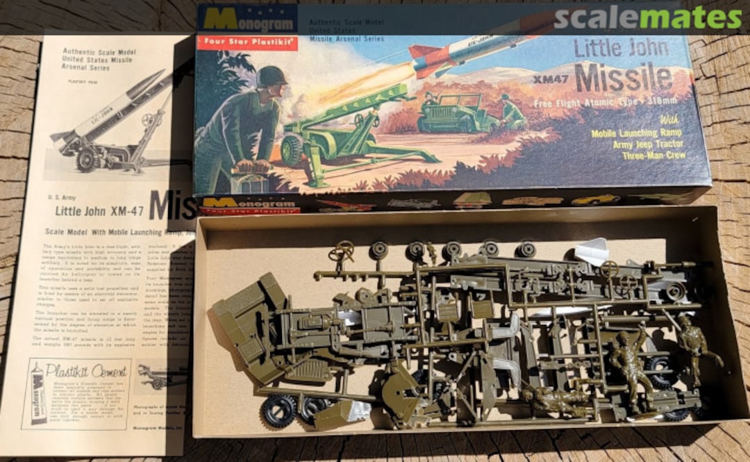 Contents Little John XM-47 Missile PD38 Monogram Contents Little John XM-47 Missile PD38 Monogram