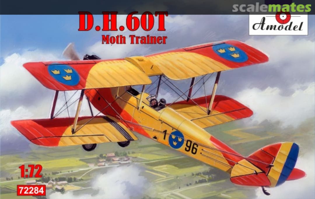 Boxart D.H.60T Moth Trainer 72284 Amodel Boxart D.H.60T Moth Trainer 72284 Amodel