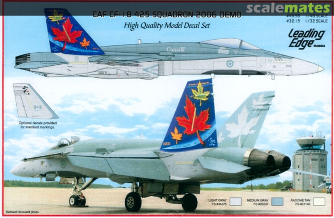Boxart CAF CF-18 425 Squadron 2006 Demo 48.56 Leading Edge Boxart CAF CF-18 425 Squadron 2006 Demo 48.56 Leading Edge