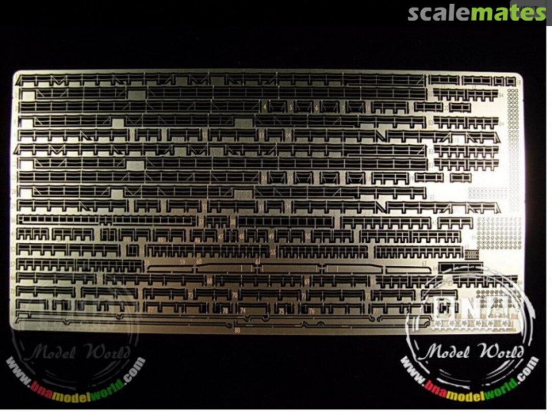Boxart WWII IJN Yamato Rail Photo-etched Set AW60004 ArtwoxModel Boxart WWII IJN Yamato Rail Photo-etched Set AW60004 ArtwoxModel