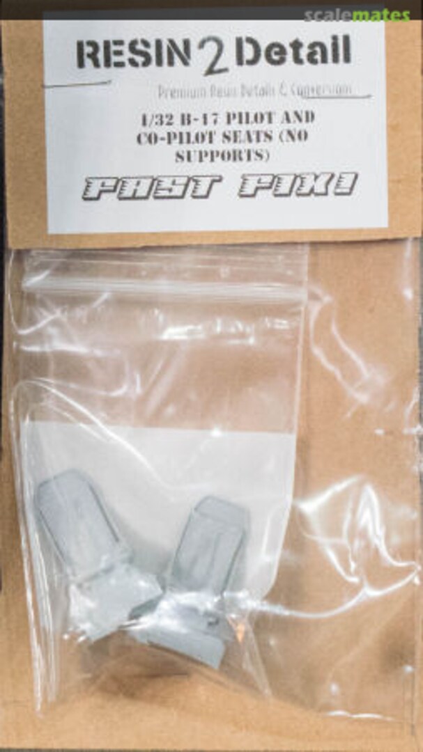 Boxart Pilot and Co-Pilot Seats AC32005 RESIN2detail