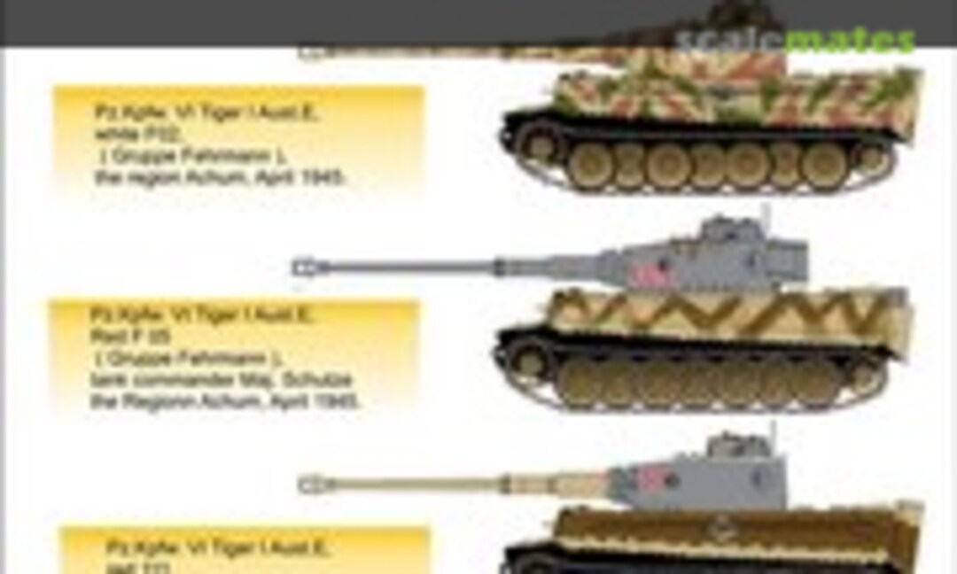 1:72 Pz.Kpfw.VI Tiger I Gruppe Fehrmann (H-Models Decals HMT72011) HMT72011