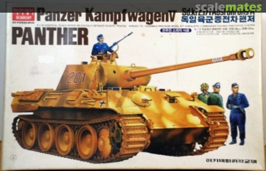 Boxart Panzer Kampfwagen V Panther TA040 Academy Boxart Panzer Kampfwagen V Panther TA040 Academy