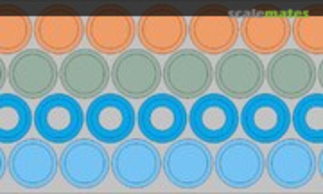 1:35 M-1A2 wheel mask (Eduard XT089) XT089