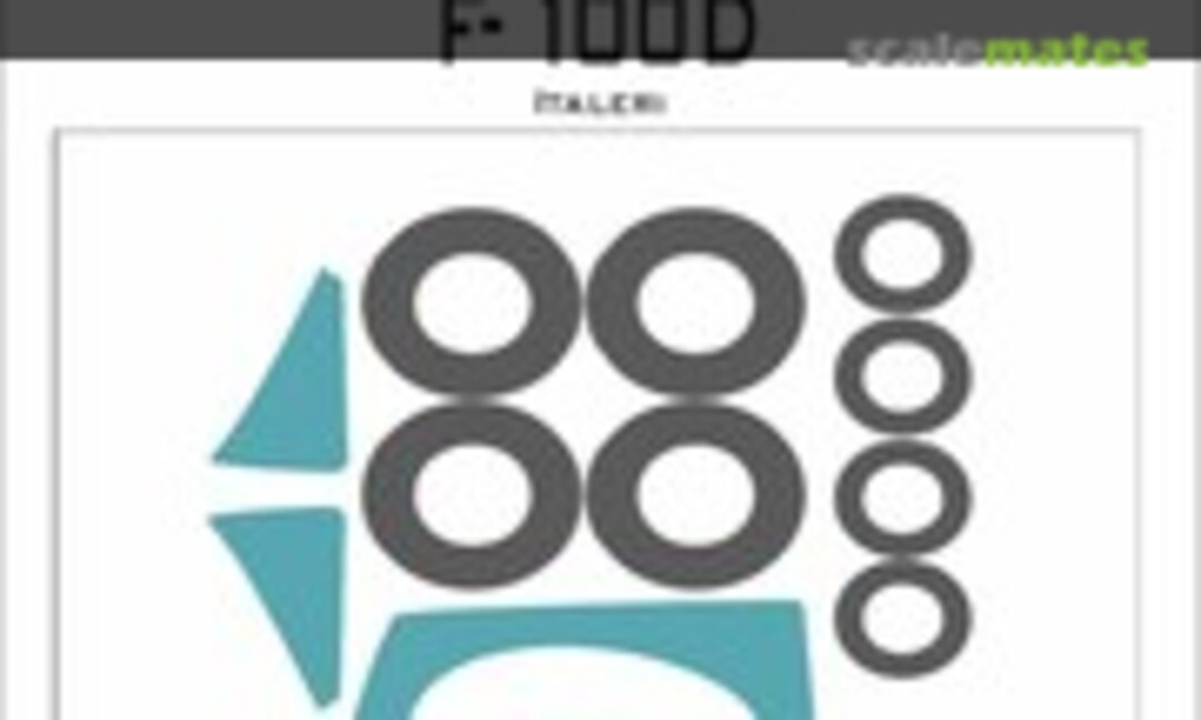 1:72 Paint mask F-100d (SX-Art 72016) 72016