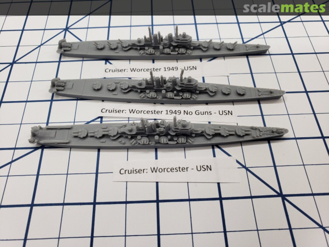 Boxart Worcester class Light Cruiser 1200-CL144 XP Forge