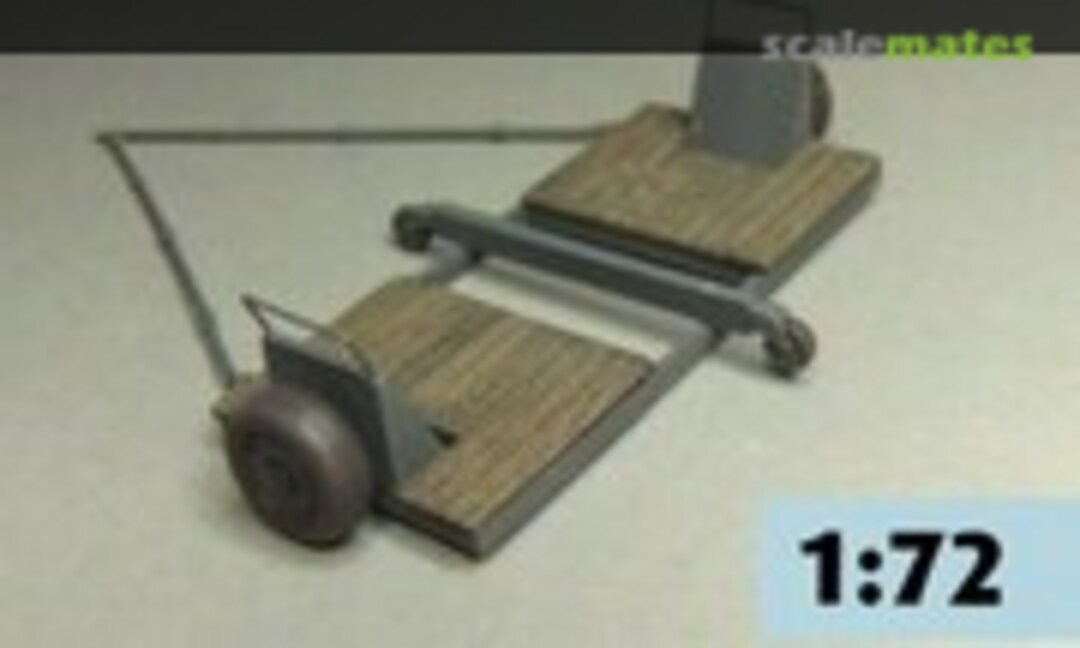 1:72 Luftwaffe BeachingTrolley (Airmodel AZ-72026)