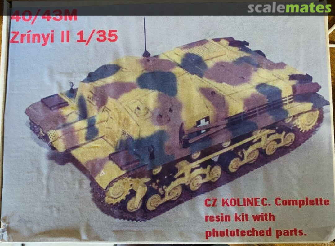 Boxart 40/43M Zrínyi II CZ Kolinec Boxart 40/43M Zrínyi II CZ Kolinec