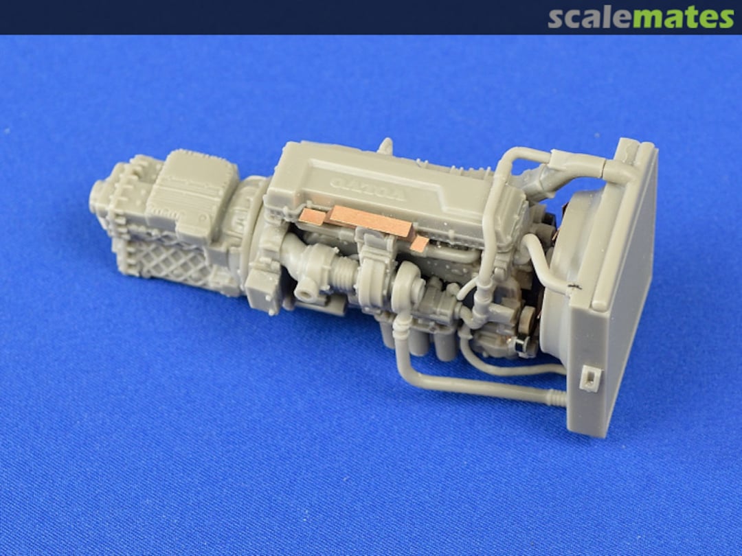 Boxart Swedish engine D13 ANMT-127 A&N Model Trucks Boxart Swedish engine D13 ANMT-127 A&N Model Trucks