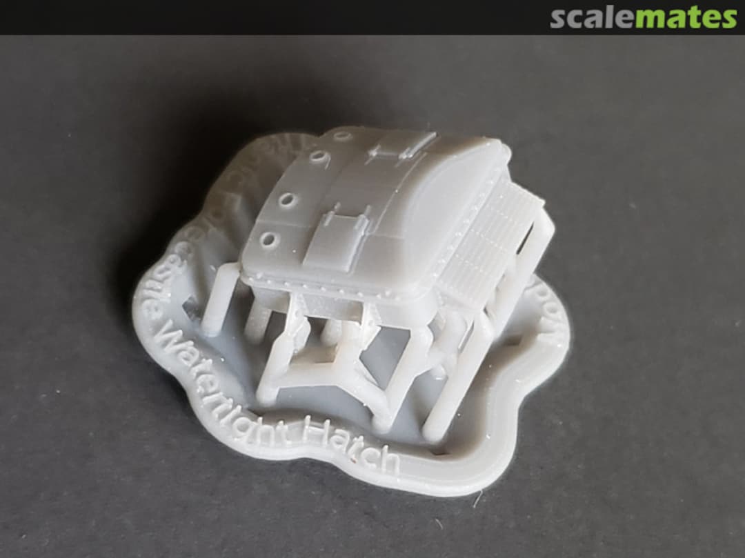 Boxart Titanic Forecastle Watertight Hatch 350-Titanic hatch Model Monkey Boxart Titanic Forecastle Watertight Hatch 350-Titanic hatch Model Monkey