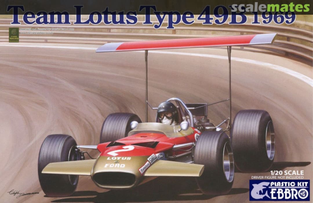 Boxart Team Lotus Type 49B 1969 20005 Ebbro