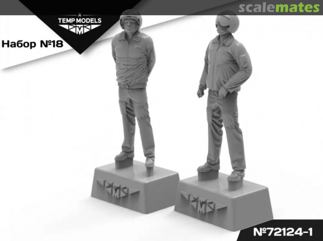 Contents Pilots of the Russian Air Force (Winter Uniform). Set No. 18-1 72124-1 Tempmodels Contents Pilots of the Russian Air Force (Winter Uniform). Set No. 18-1 72124-1 Tempmodels