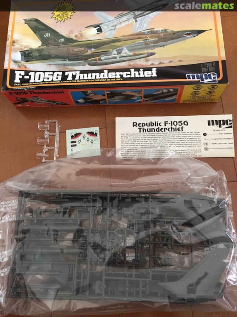 Contents F-105G Thunderchief 1-4408 MPC Contents F-105G Thunderchief 1-4408 MPC