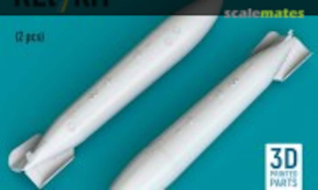 1:48 French Jaguar - 1200L fuel tanks (2 pcs) (3D Printed) (ResKit RSU48-0577) RSU48-0577