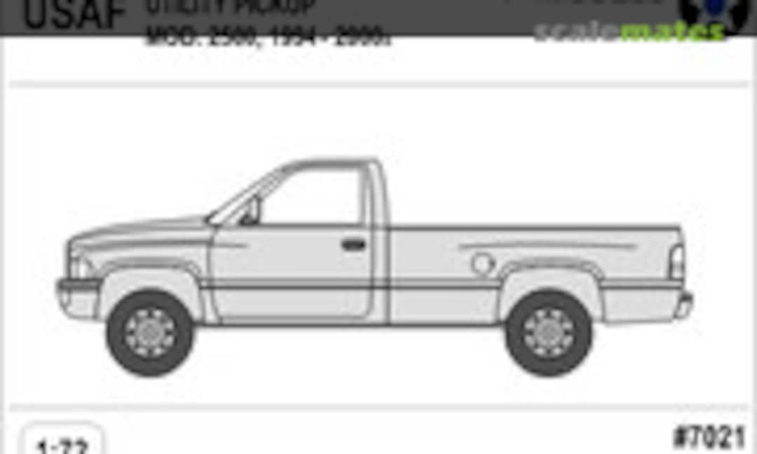 1:72 Dodge Ram 2500 Pickup Truck (F4Models FM7021)