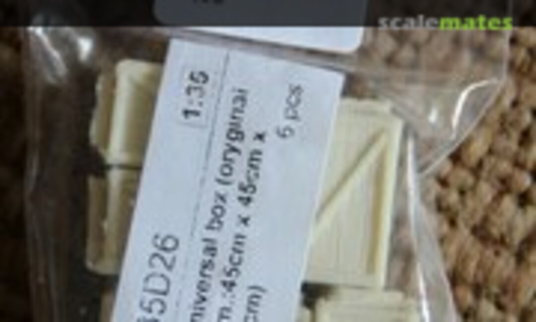 1:35 Universal Box (Original dim: 45cm x 45cm x 70cm) (RB Model 35D26) 35D26