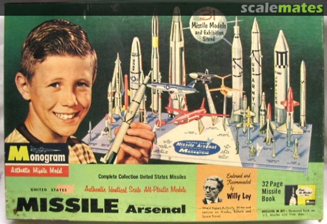Boxart Missile Arsenal PD40 Monogram Boxart Missile Arsenal PD40 Monogram