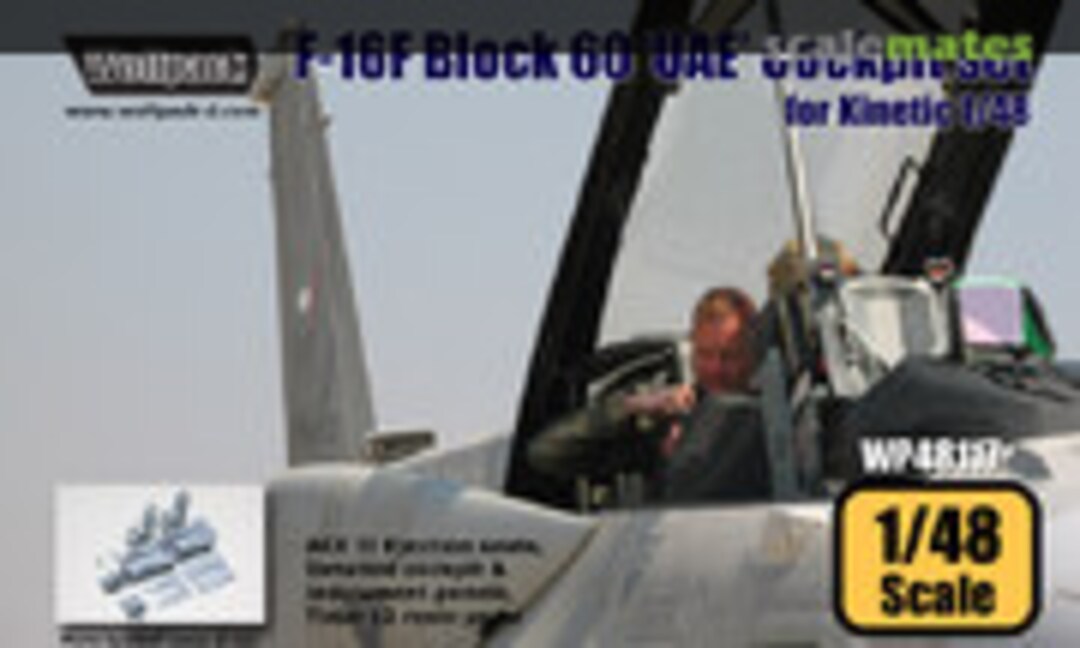 1:48 F-16F Block 60 'UAE' Cockpit Set (Wolfpack WP48117) WP48117