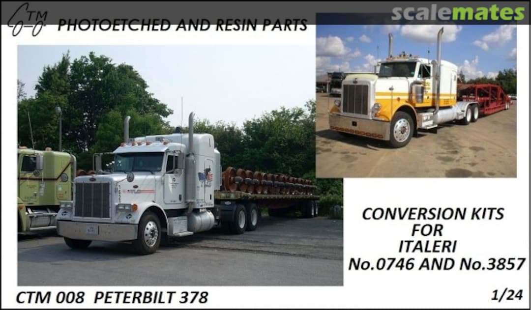 Boxart Peterbilt 378 CTM 008 Czech Truck Model Boxart Peterbilt 378 CTM 008 Czech Truck Model