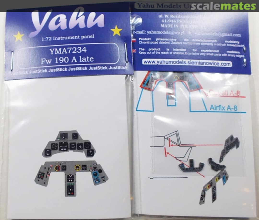 Boxart Fw 190 A late YMA7234 Yahu Models Boxart Fw 190 A late YMA7234 Yahu Models