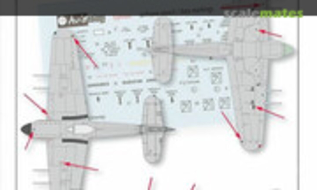 1:24 Airframe Stencil/Data (Aviaeology AOD24S03) AOD24S03
