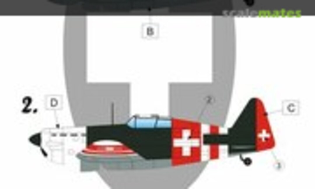 1:72 D-3800 / D-3801 Over Swiss (LF Models M7203) M7203