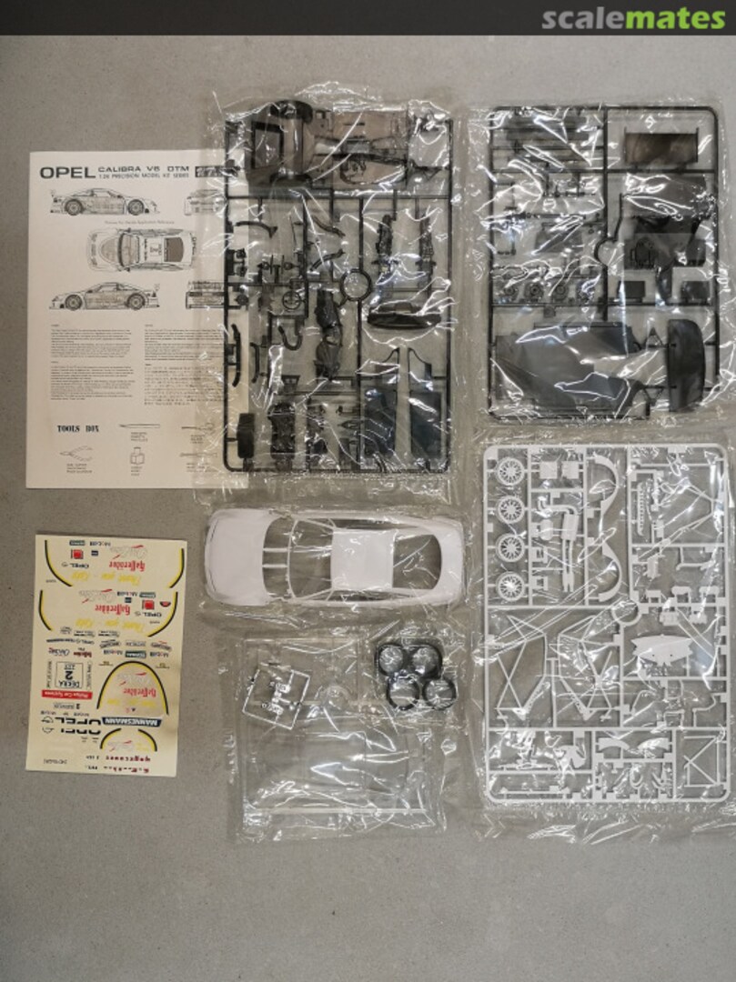 Contents Opel Calibra V6 DTM 24001 UT-Models Contents Opel Calibra V6 DTM 24001 UT-Models