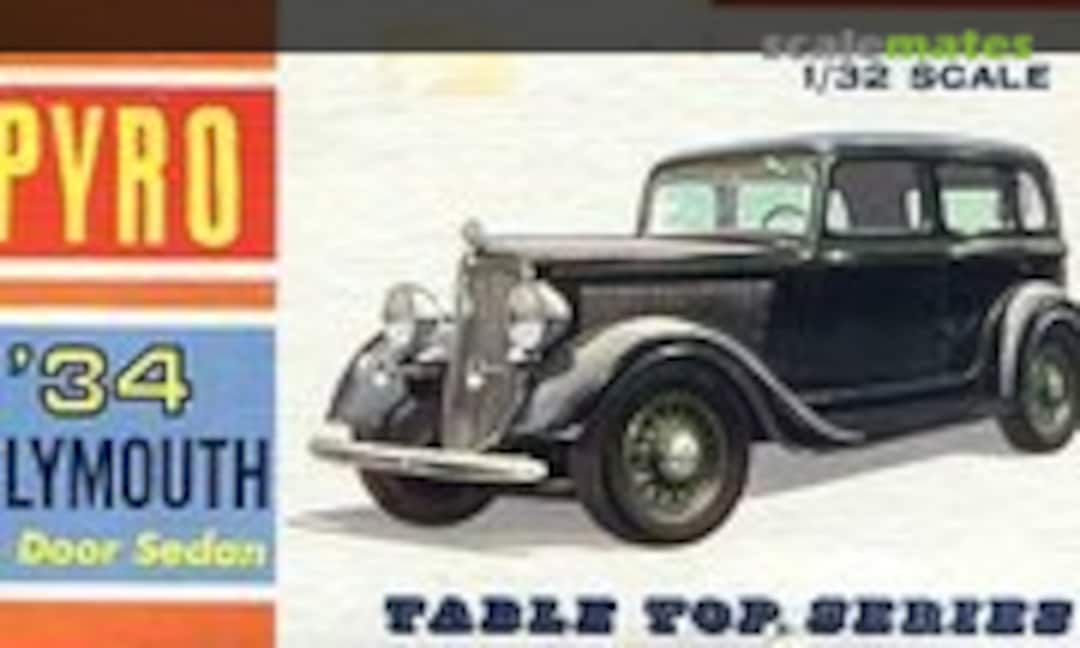 1:32 '34 Plymouth 4 Door Sedan (Pyro C324) C324